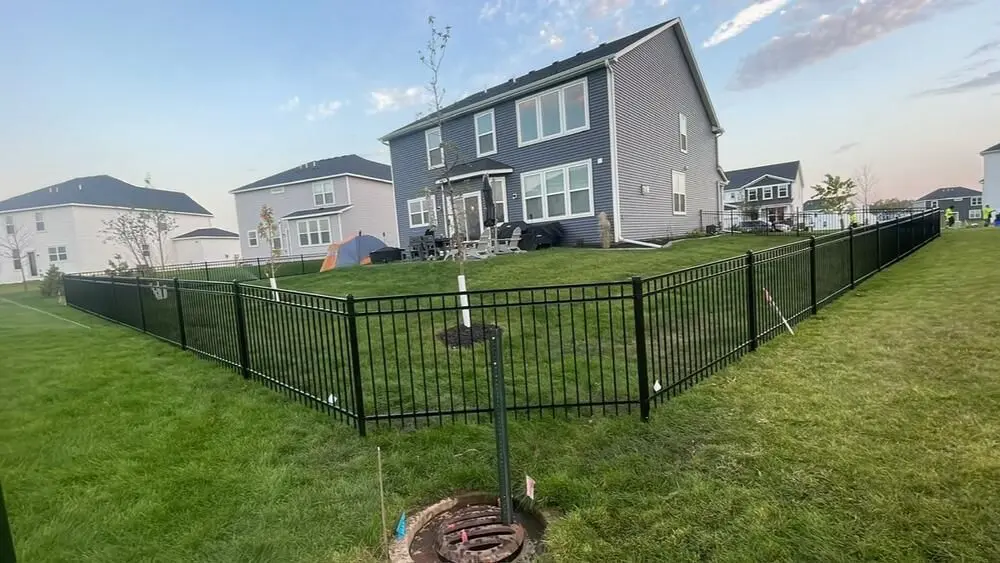 Modern Home Fences project